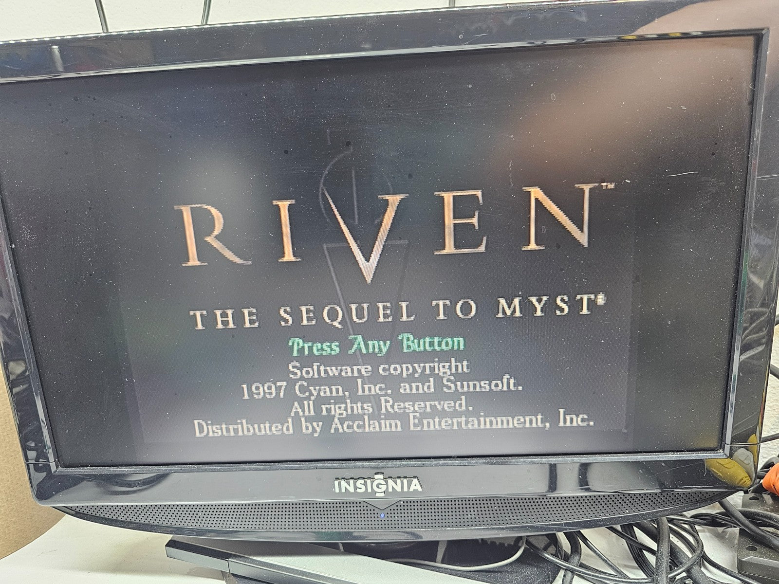 Riven: The Sequel to Myst (PlayStation, 1997) Discs, Case, Manual, Reg. - Tested