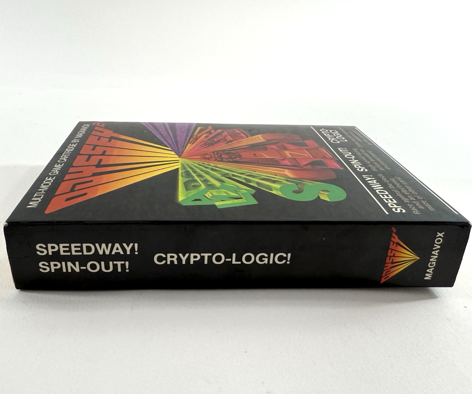 Speedway! Spin-out! Crypto-logic! (Magnavox Odyssey 2, 1978) Game Box Manual