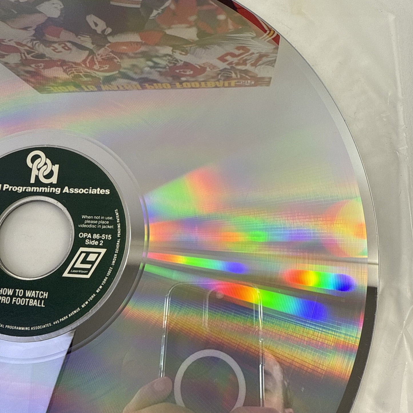 How to Watch Pro Football (Laserdisc, 1980) Tested and Working