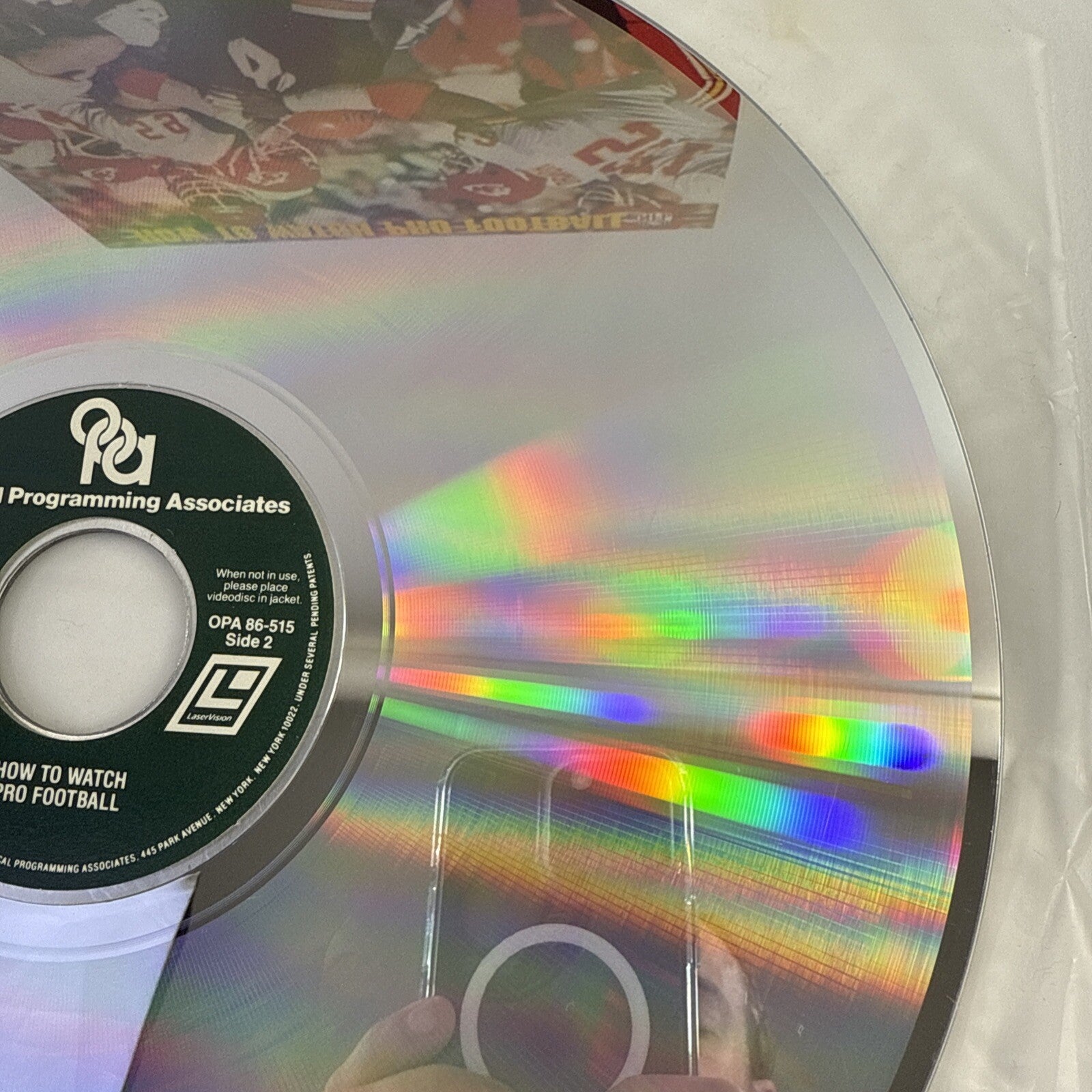 How to Watch Pro Football (Laserdisc, 1980) Tested and Working