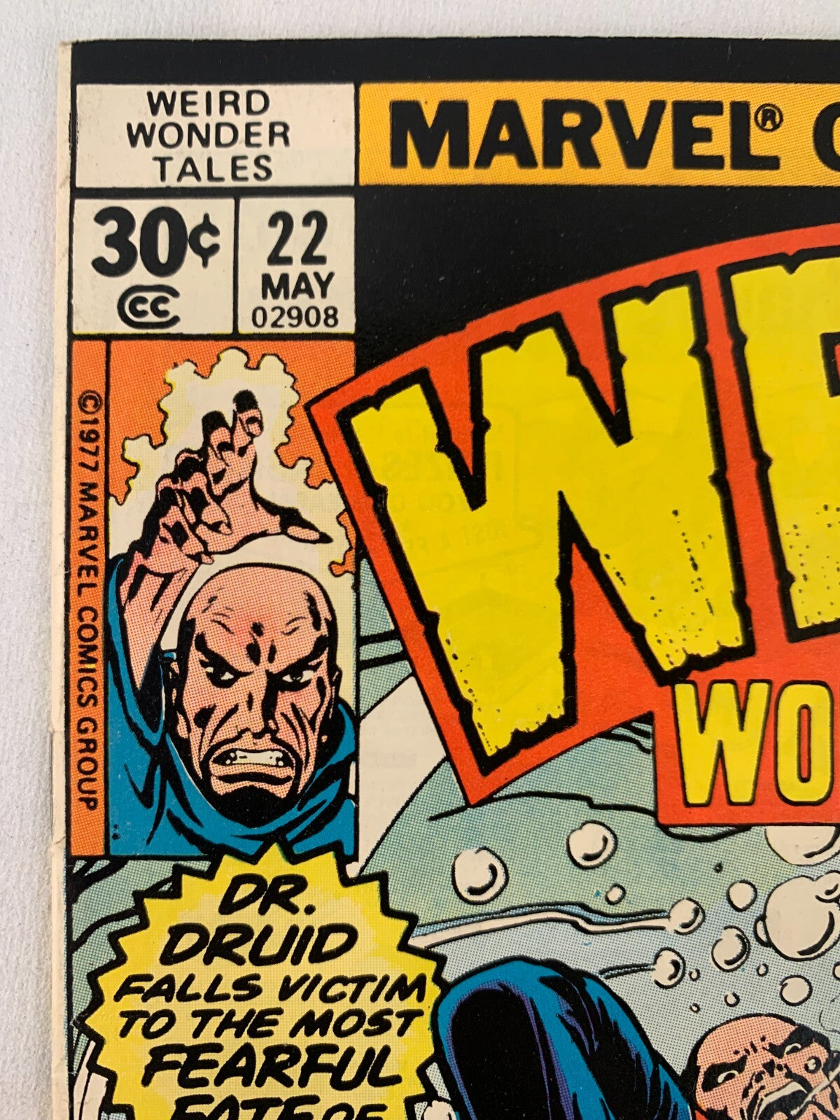 Weird Wonder Tales #22 VF- Marvel Horror Comic Book May 1975 Bronze Age 