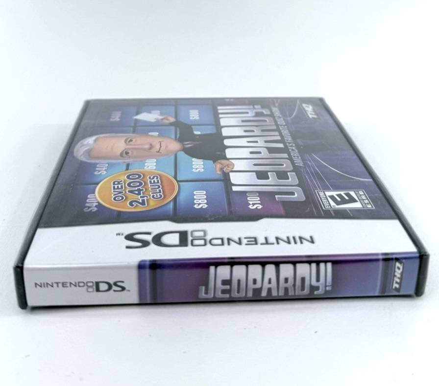 Jeopardy (Nintendo DS, 2010) New, Factory Sealed Alex Trebek Quiz Game