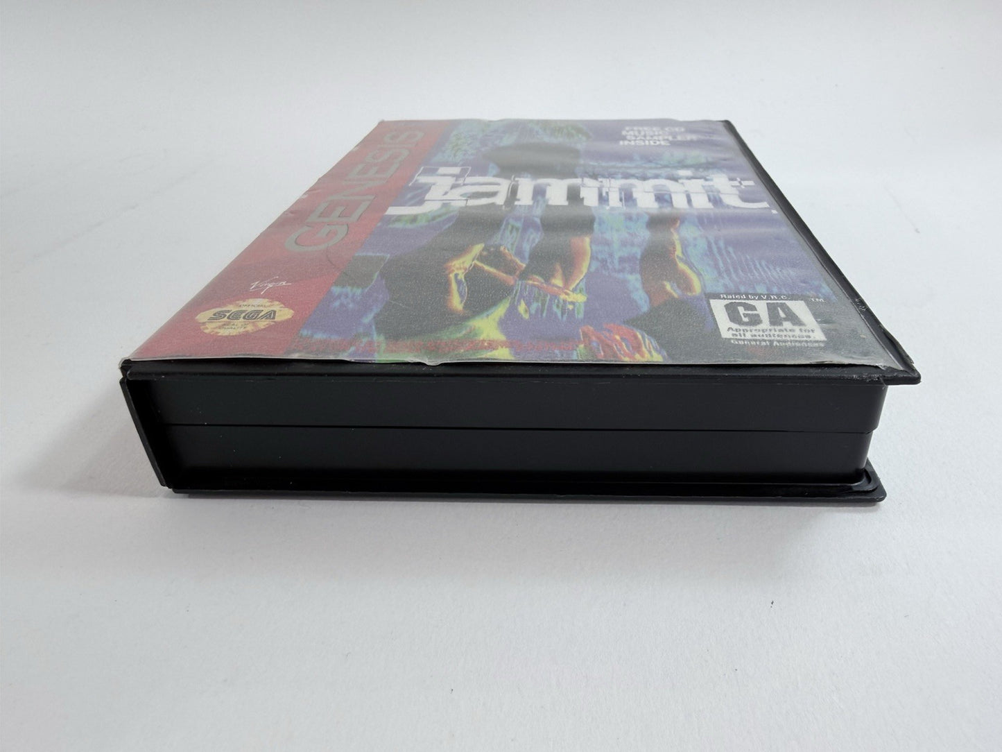 Jammit (Sega Genesis, 1994) Game Case Manual - Tested and Working