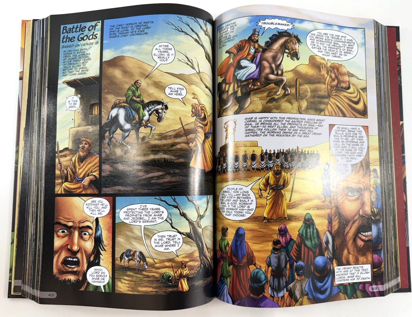 Action Bible: God's Redemptive Story by Doug Mauss (2020, Hardcover) First Ed.