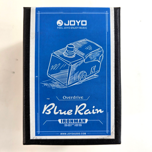 JOYO Ironman Series JF-311 Blue Rain Overdrive Effects Pedal - Open Box