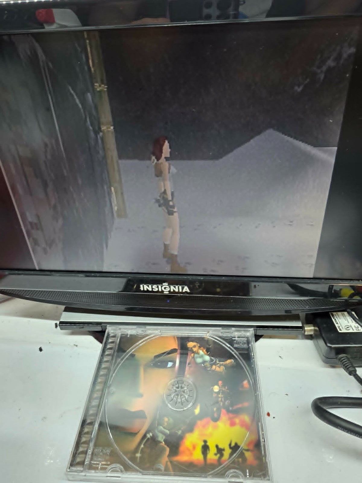 Tomb Raider (Sony PlayStation 1, 1996) Game and Case - Tested and Working
