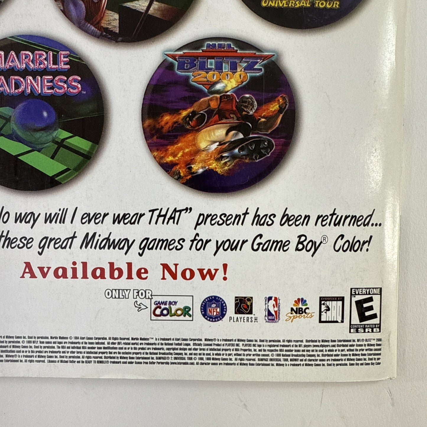 Nintendo Power (Vol. 129, Feb '00) Disney's Tarzan w/ Pro Skater Poster, Comic