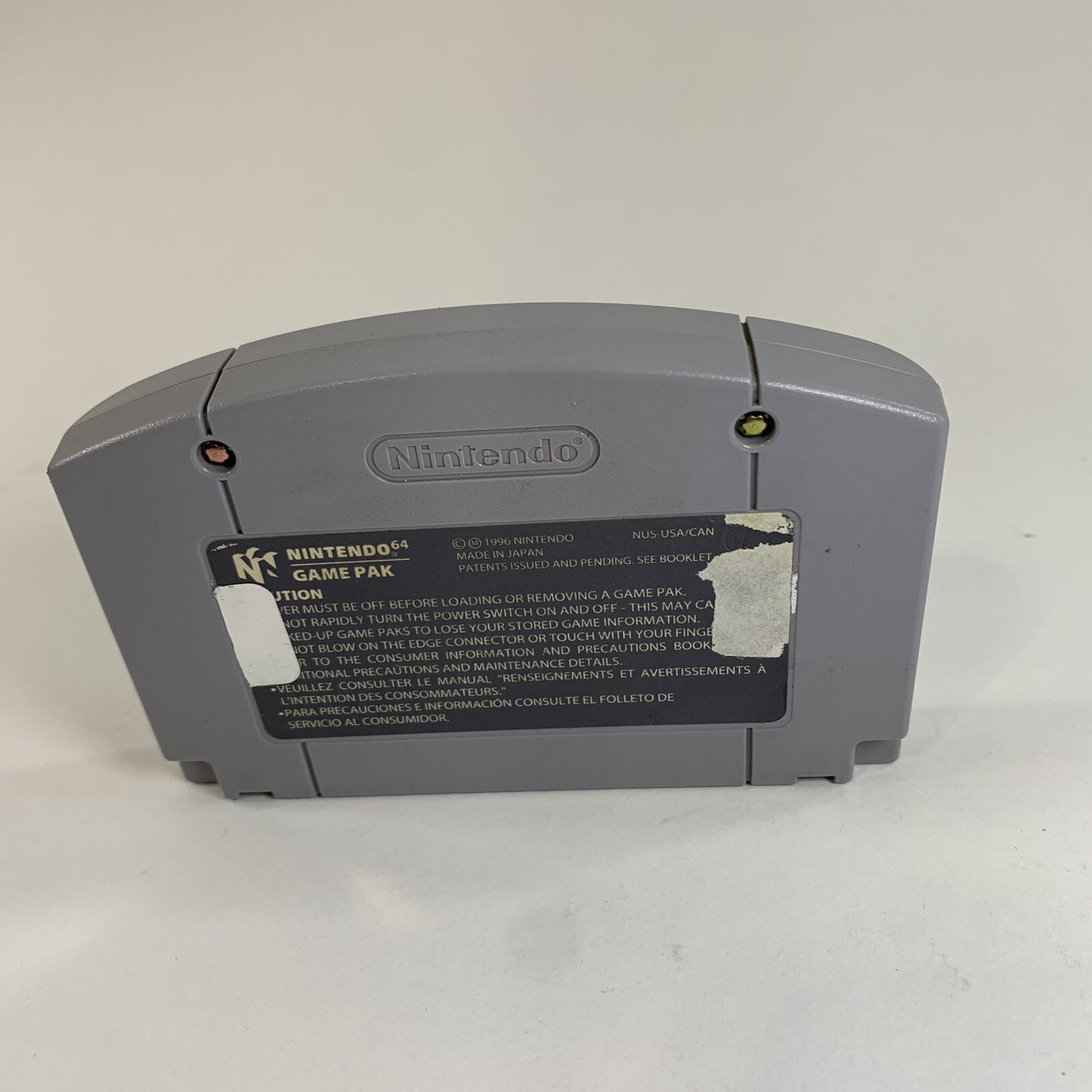 Mario Kart 64 Player's Choice (Nintendo 64, 1997) Game Box Inserts - No Manual