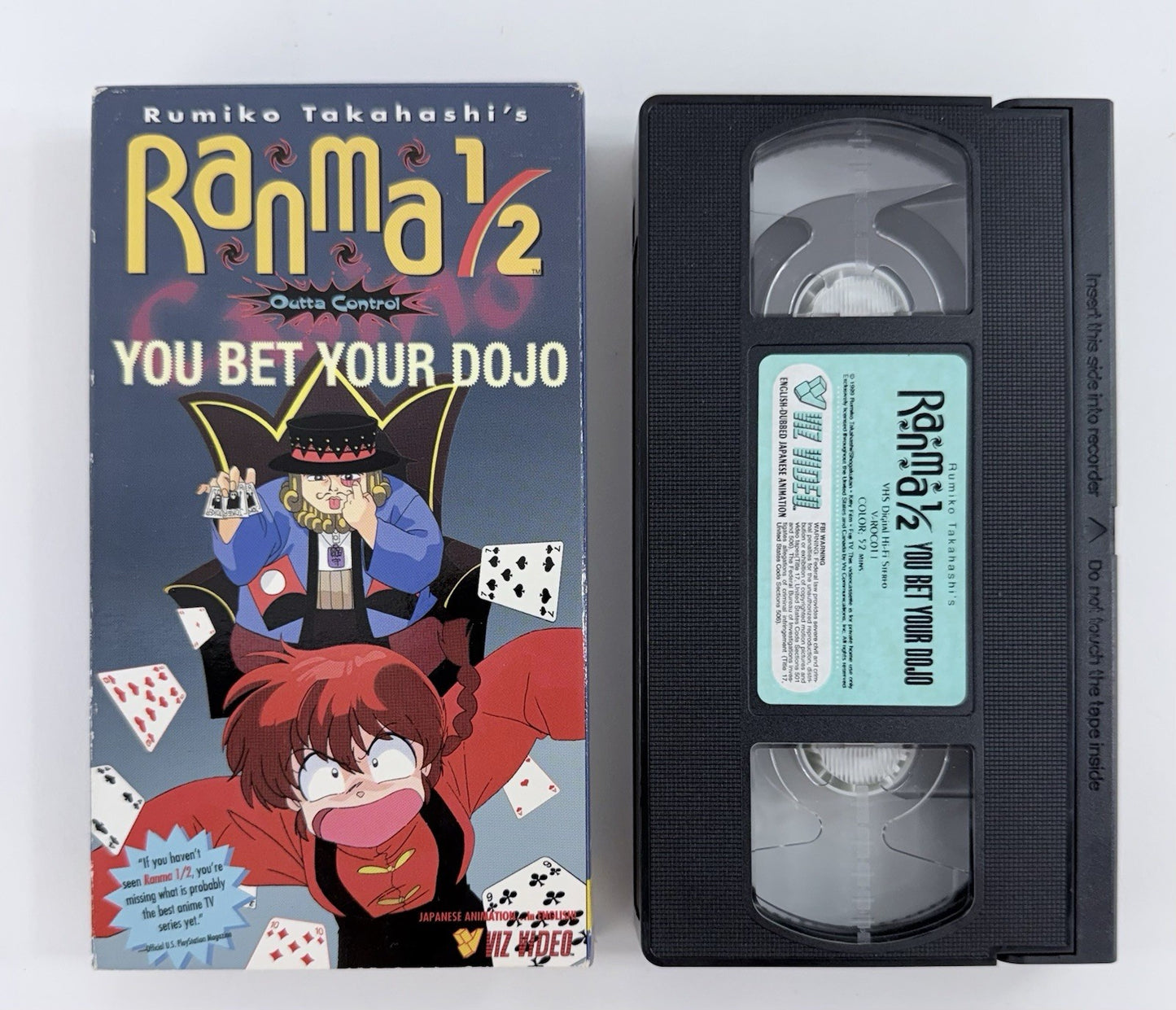 Ranma 1/2: Outta Control Vol. 11 You Bet Your Dojo (VHS, 1999, Dubbed) - Tested