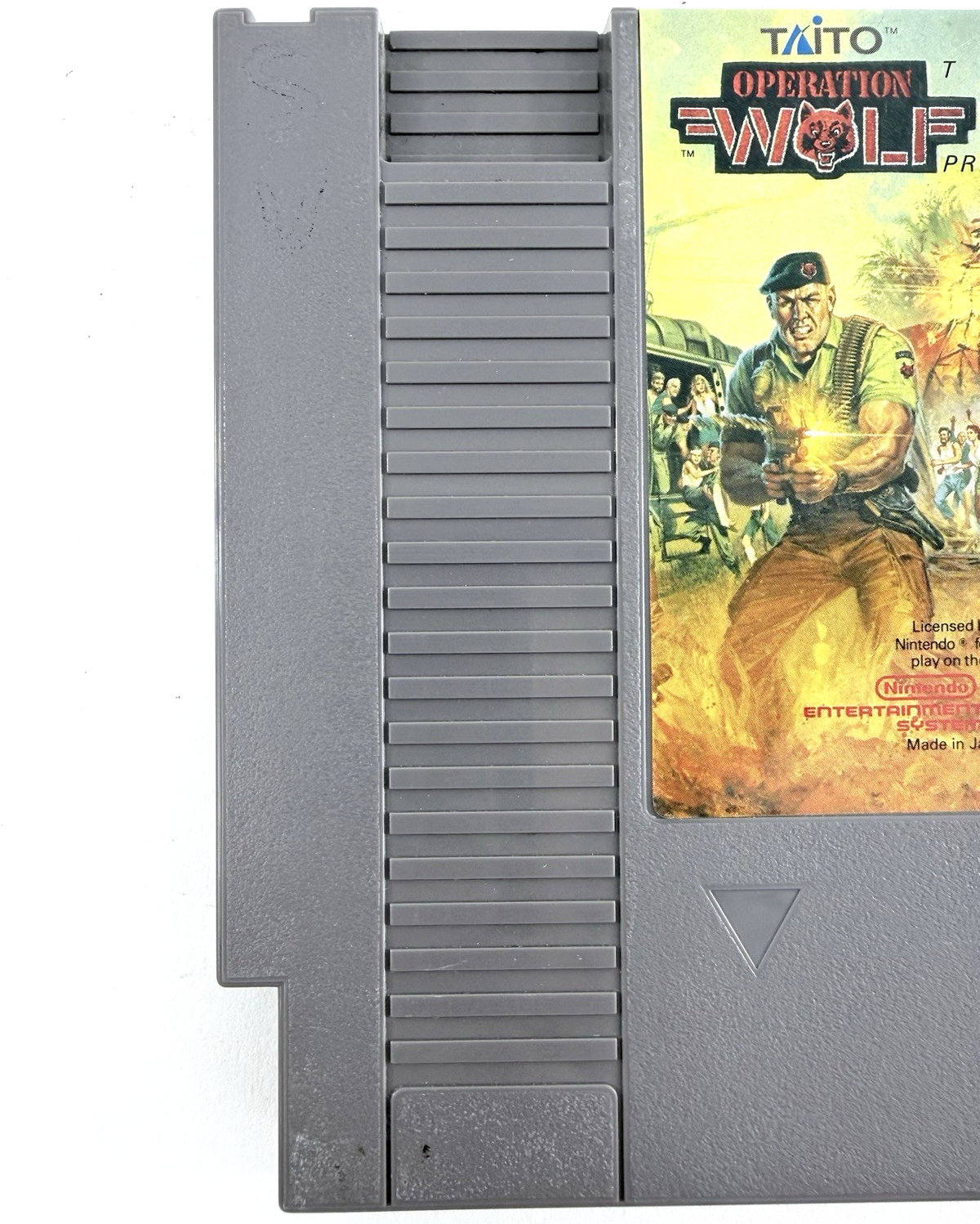 Operation Wolf (Nintendo Entertainment System, 1989) Game Cartridge - Tested