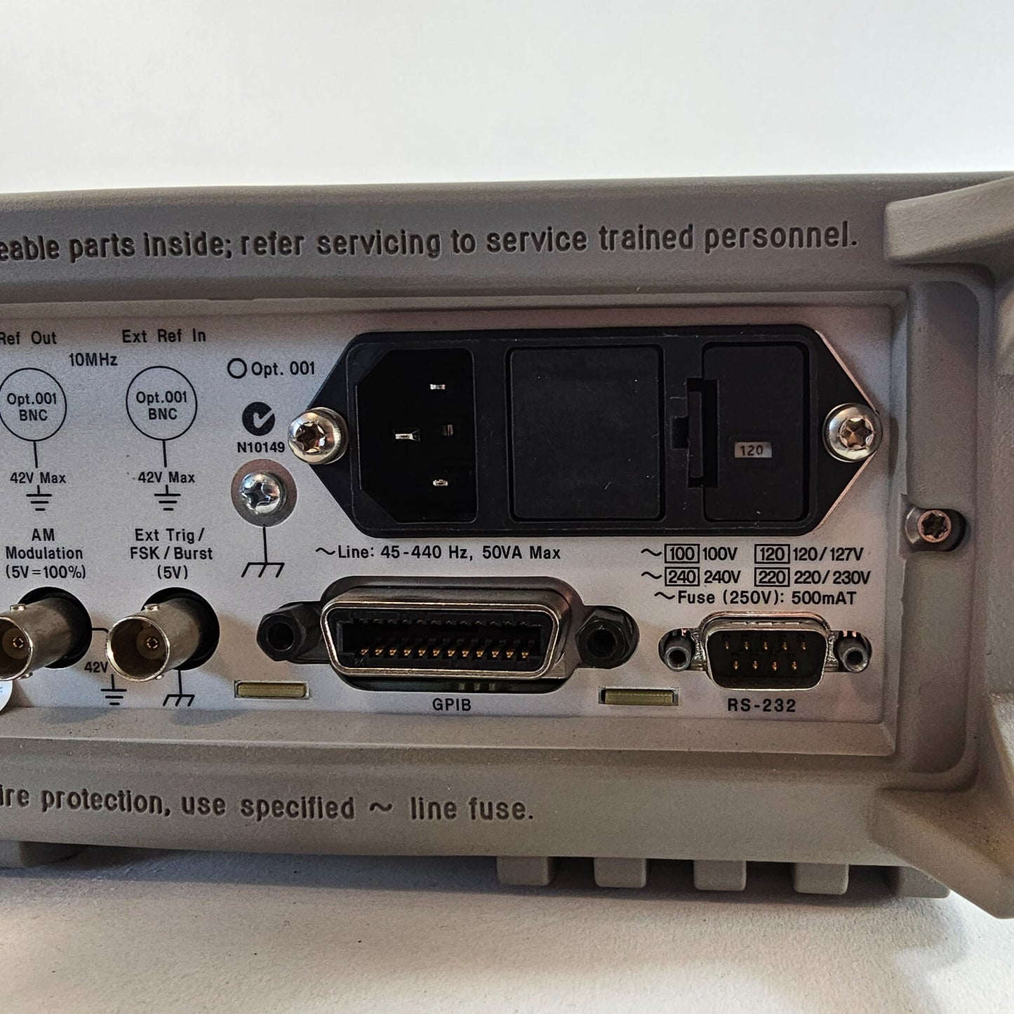 Agilent 33120A 15 MHz Function Arbitrary Waveform Generator - Verified Accurate