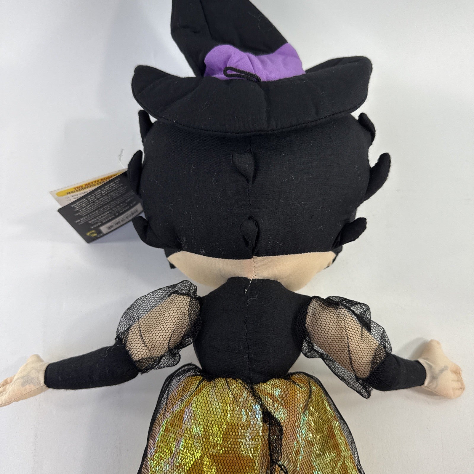 Betty Boop Collection 2005 16.5" Betty Boop Halloween Witch Plush with Tags