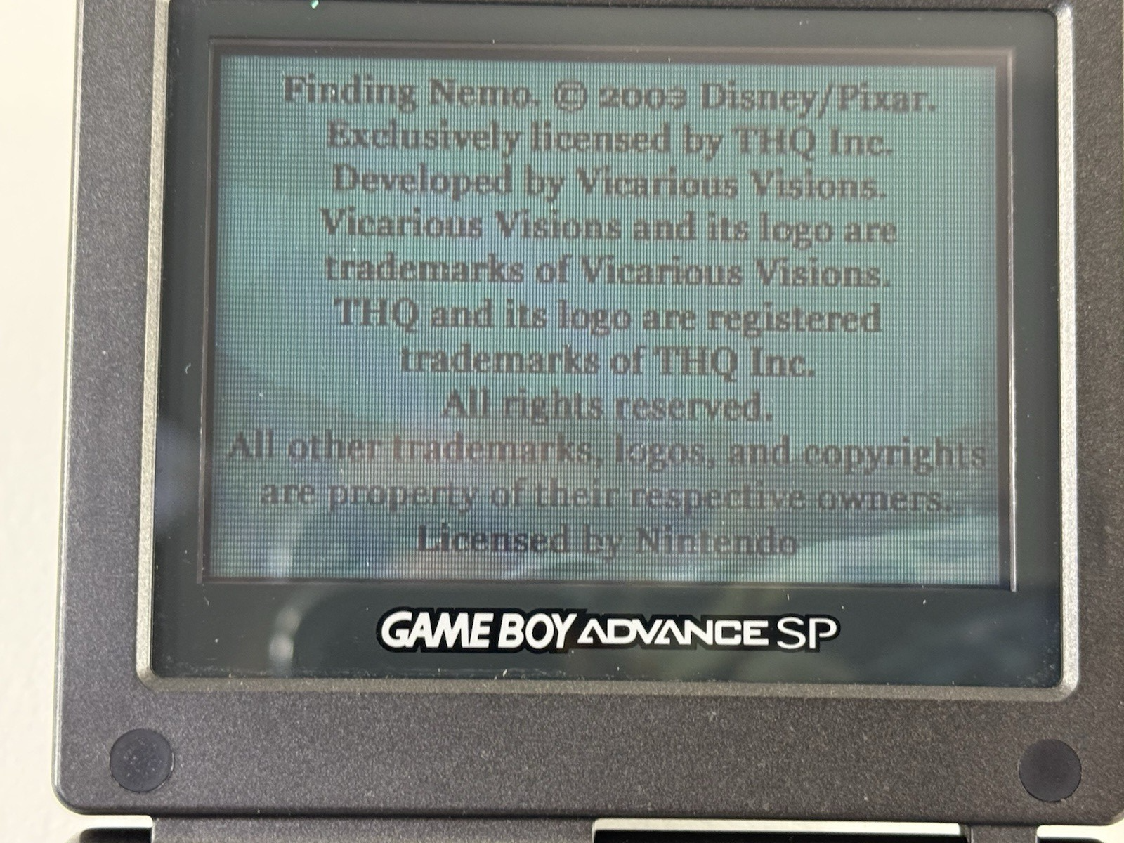 Finding Nemo (Nintendo GameBoy Advance, 2003) Game Cartridge - Tested