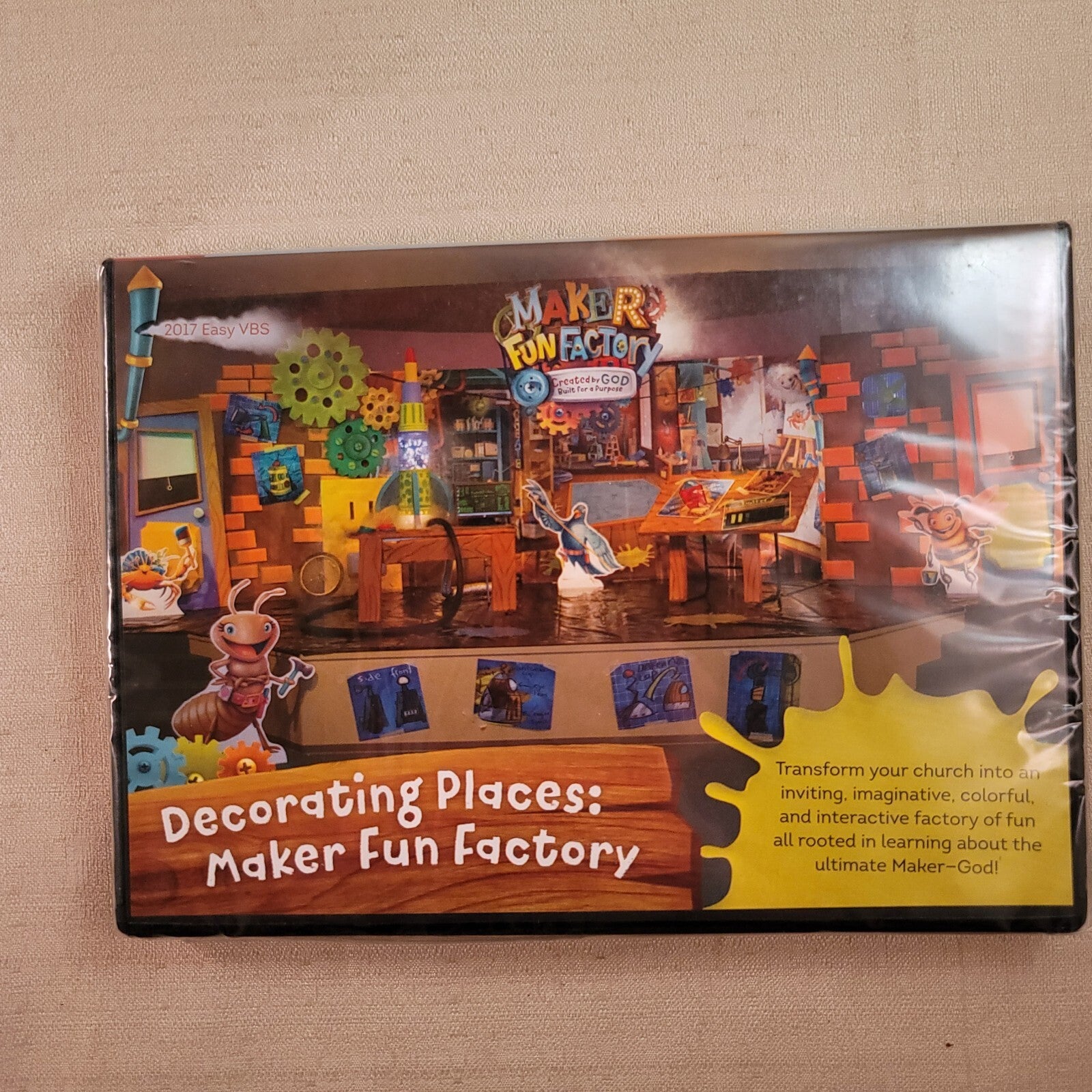 DECORATING PLACES: MAKER FUN FACTORY DVD New
