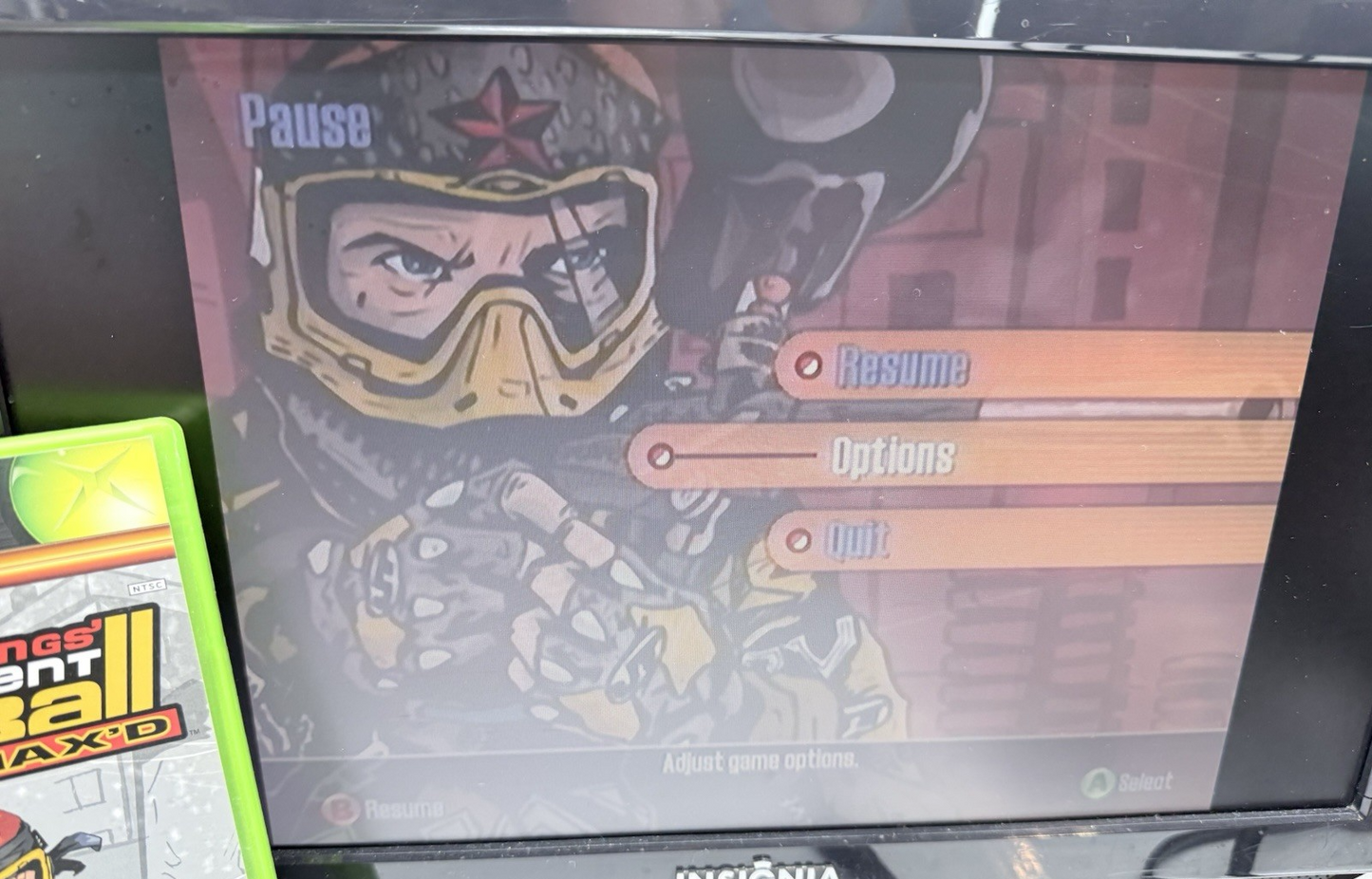 Greg Hastings' Tournament Paintball Max'd (Xbox, 2005) Game, Case, Manual, Reg.