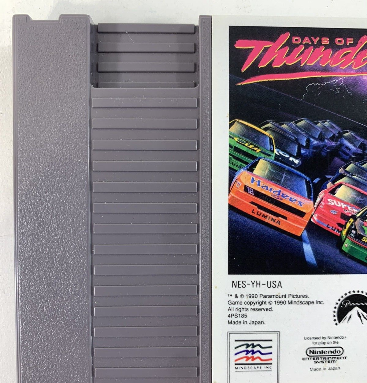 Days of Thunder (Nintendo Entertainment System, 1990) Game Cartridge - Tested