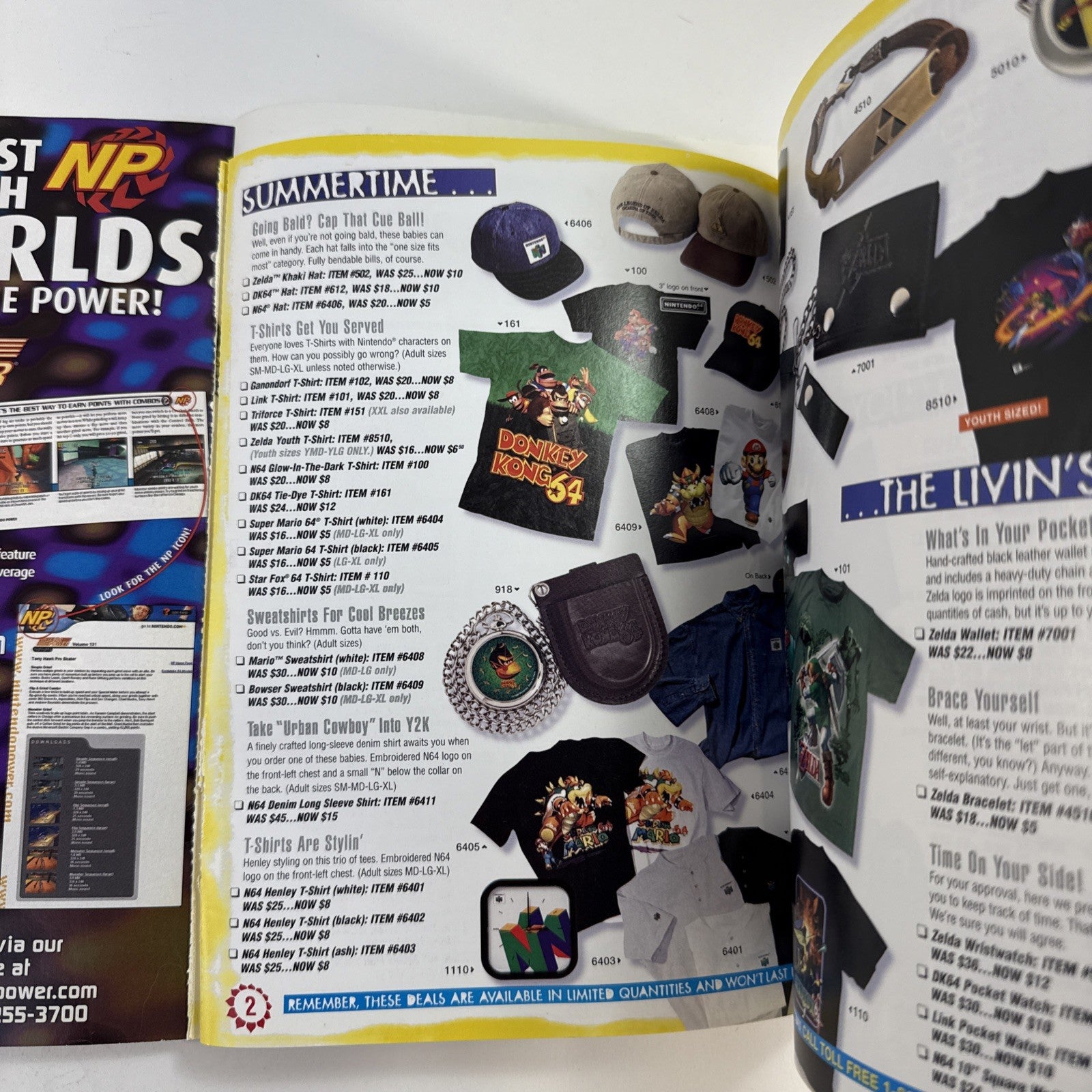 Nintendo Power Magazine Vol. 133 (June, 2000) w/Aidyn Chronicles Poster, Comic