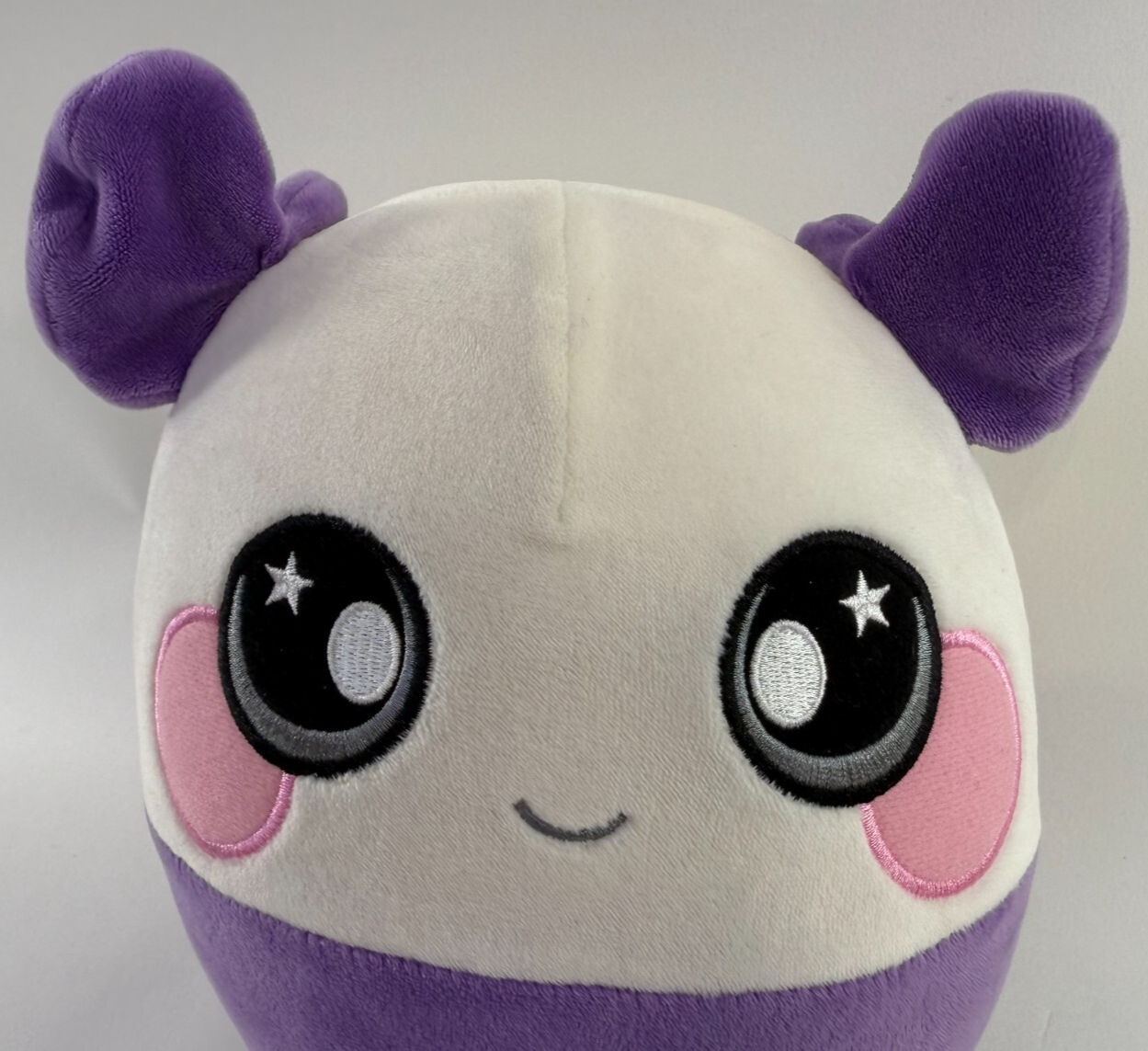 Squeezamals 2017 Purple and White 8” Panda Plush