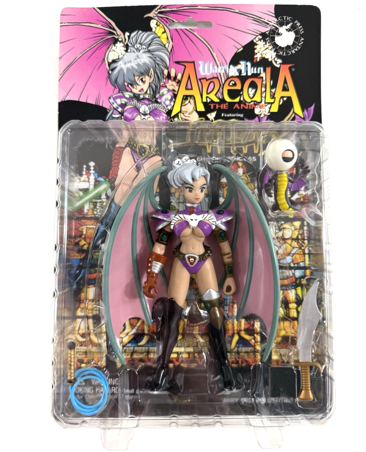 Antarctic Press 1998 Warrior Nun Areala 6” Lillith Demon Princess Sealed Figure