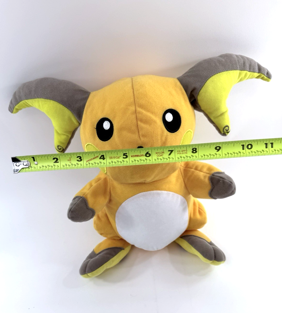 Toy Factory 2018 Pokémon 12" Raichu Medium Sized Plush