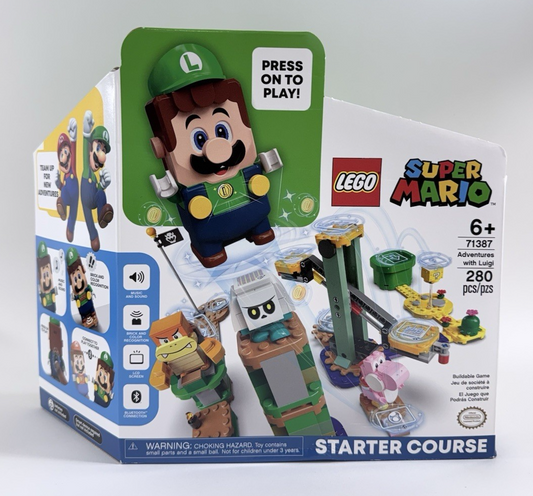 LEGO Super Mario: Adventures with Luigi Starter Course (71387) - New, Sealed