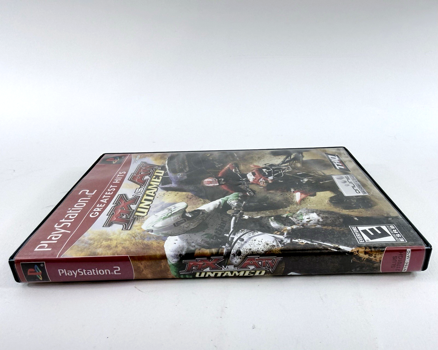 MX vs. ATV Untamed (Sony PlayStation 2, 2007) Game and Case - Tested and Working