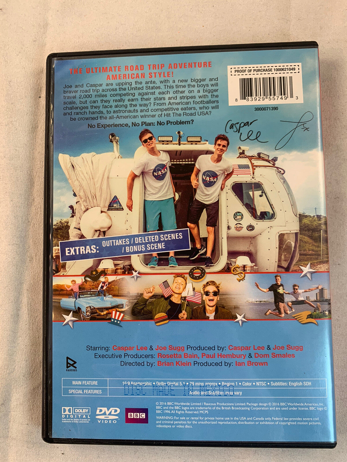 Joe and Caspar Hit the Road: USA Edition DVD