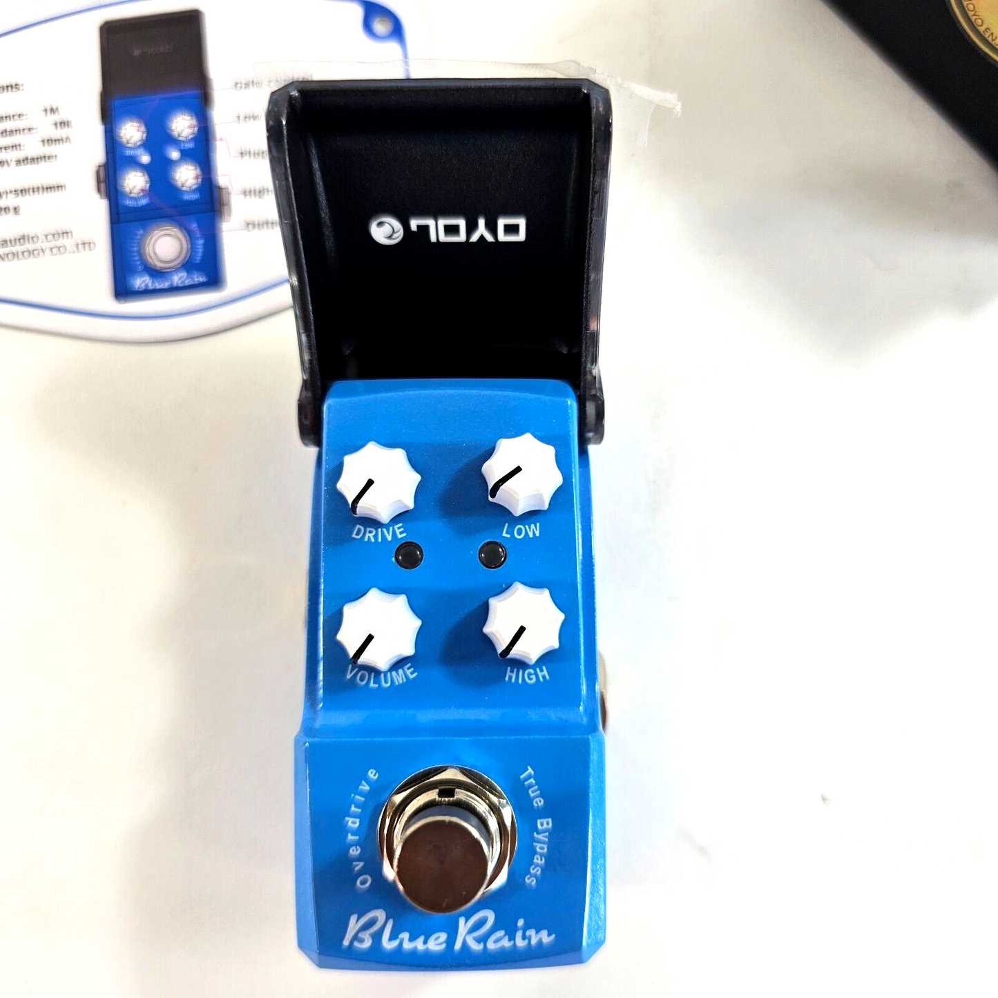 JOYO Ironman Series JF-311 Blue Rain Overdrive Effects Pedal - Open Box