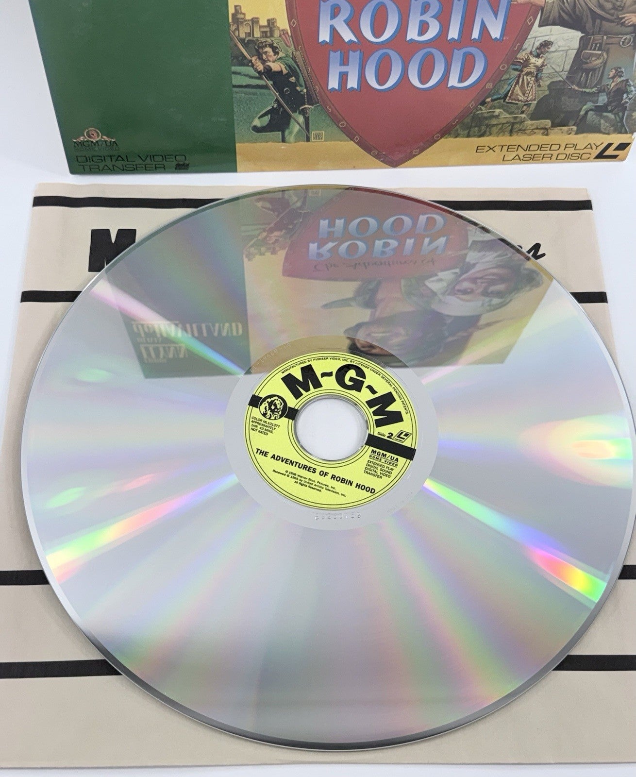 The Adventures of Robin Hood (Laserdisc, 1991) Extended Play - Errol Flynn Film
