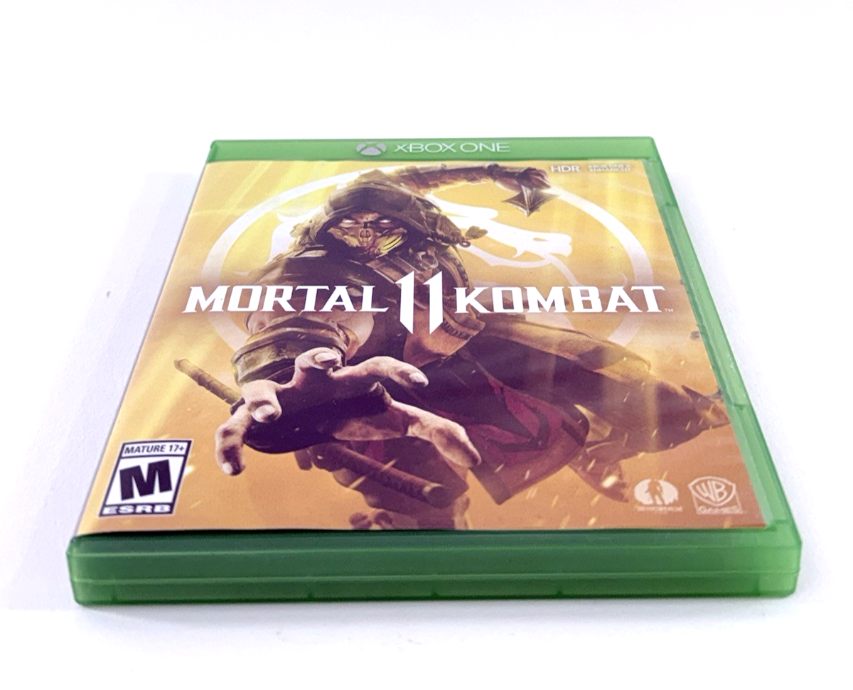 Mortal Kombat 11 (Microsoft Xbox One/Series X, 2019) Game and Case - Tested