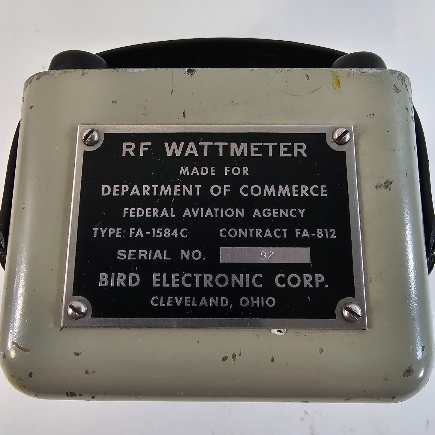 Bird Thruline FA-1584C RF Wattmeter - 50 Ohm Bird Electronic Corporation