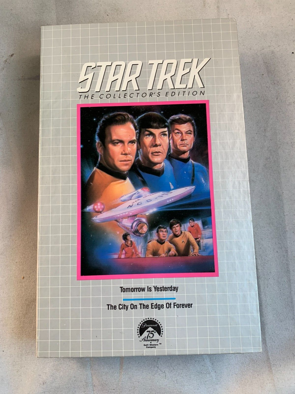 Star Trek The Collector's Edition VHS Lot of 4