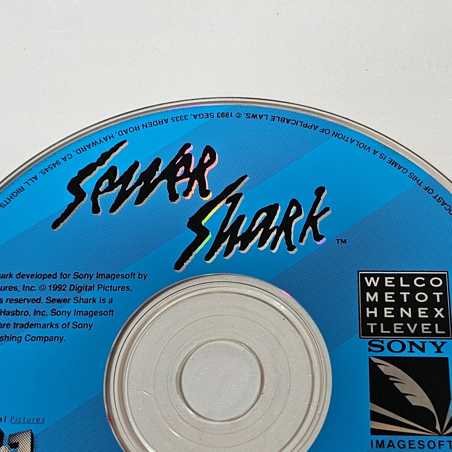 Sewer Shark (Sega CD 1992) Game  Not For Resale