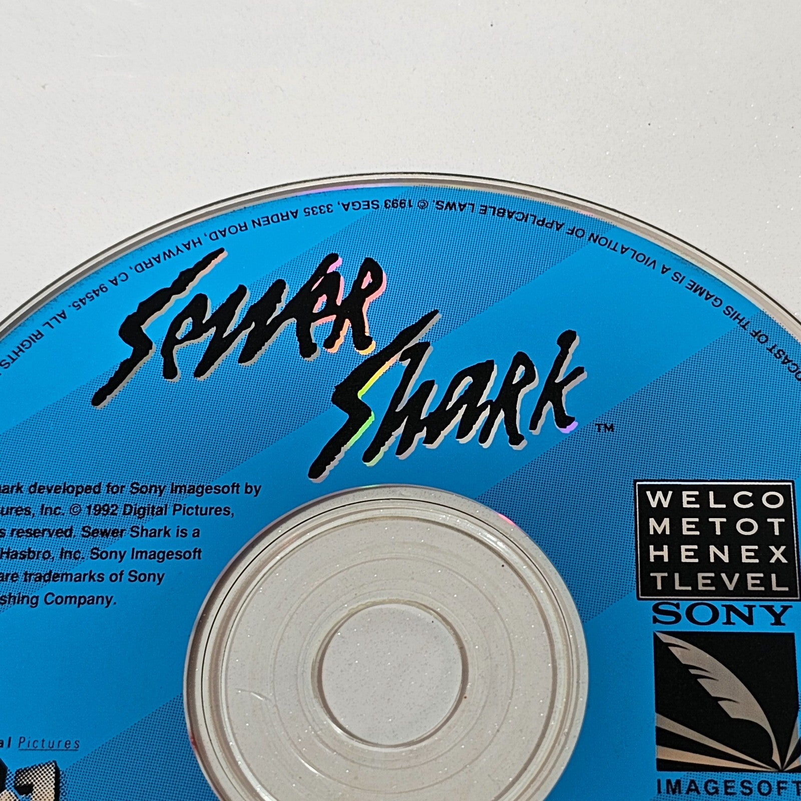 Sewer Shark (Sega CD 1992) Game  Not For Resale