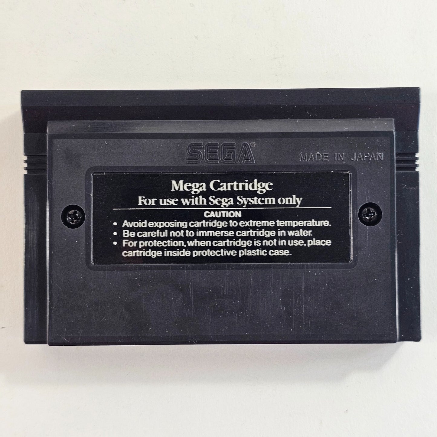 Rambo: First Blood Part II (Sega Master System, 1986) Game and Case  - Tested