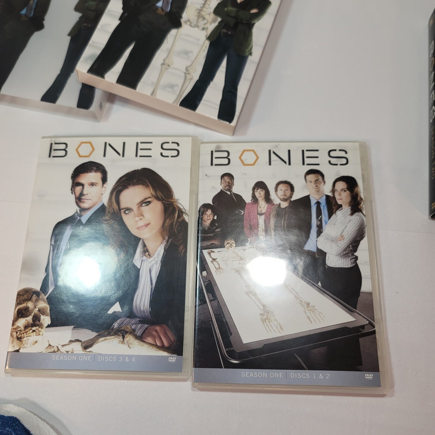 BONES Seasons 1 &2 Complete box sets 10 DVDs