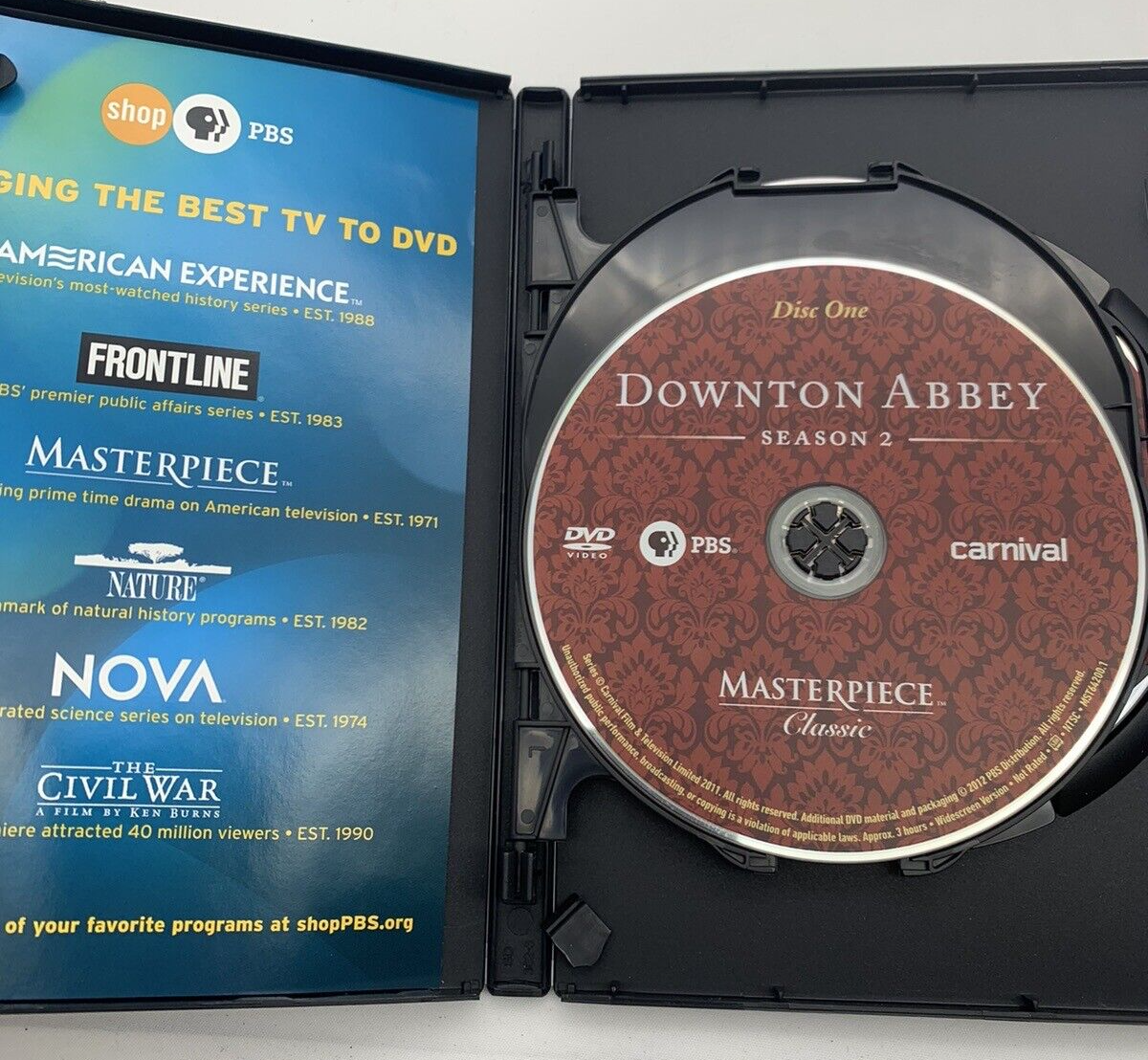 Downton Abbey: Season 1 2 3 4 (DVD Series Sets) Masterpiece Theater Original UK