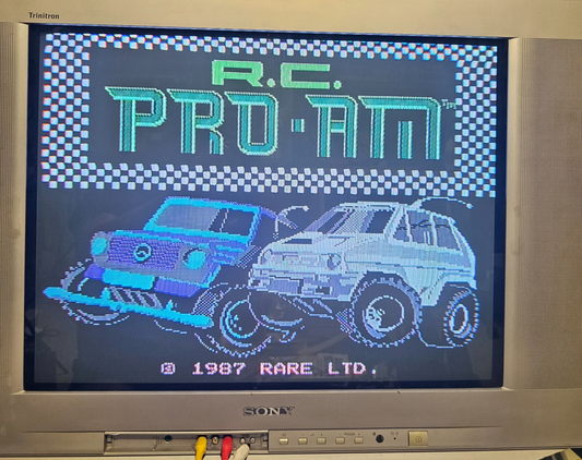 R.C. Pro-Am (Nintendo Entertainment System, 1987) Game Cartridge - Tested