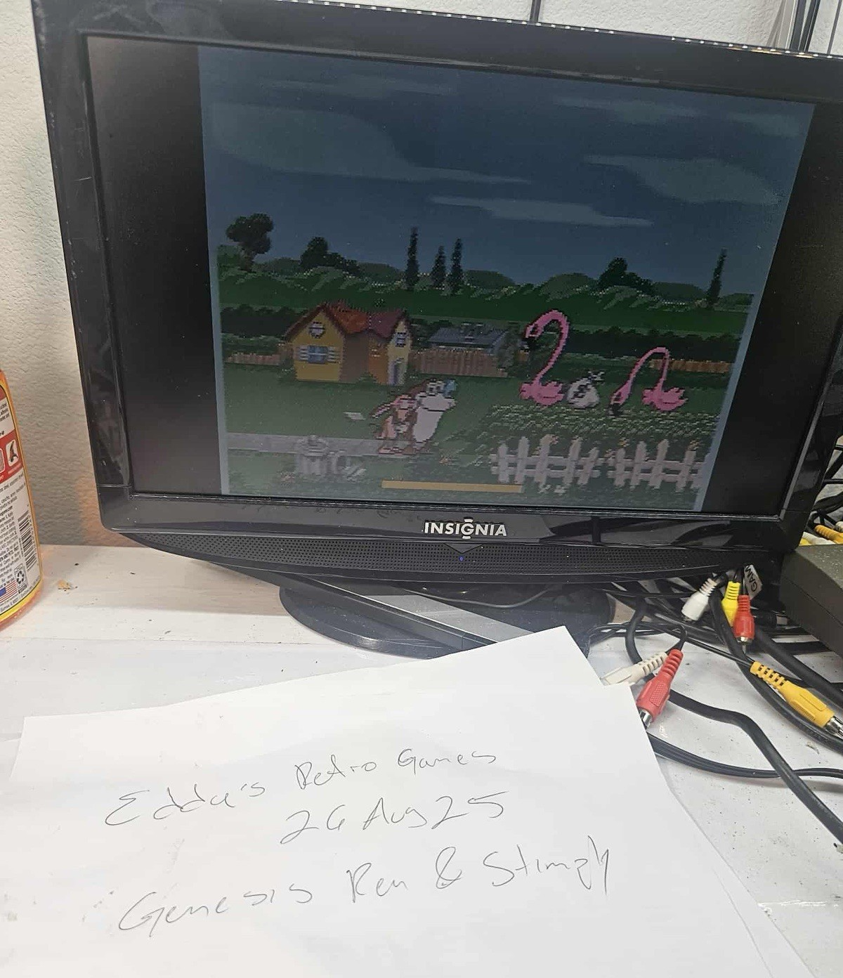 Ren & Stimpy Show Presents: Stimpy's Invention (Sega Genesis, 1993) Game Only