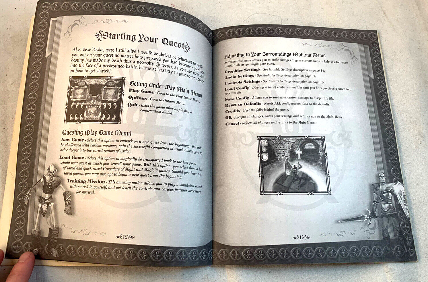 Crusaders of Might and Magic (3DO, 1999) Instructional Manual Only