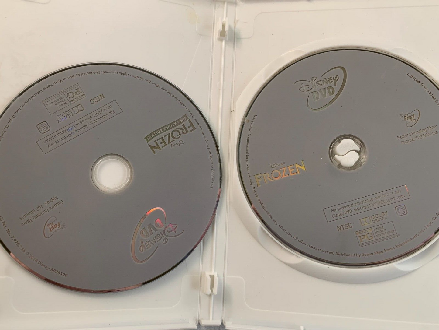 Frozen (DVD bundle) Lady and the Tramp