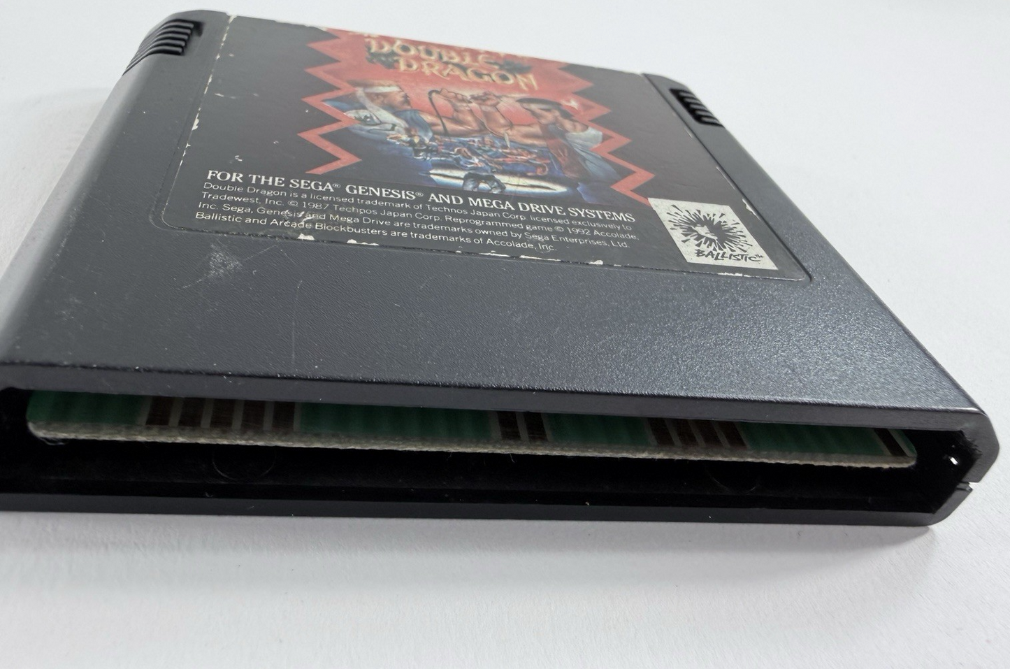 Double Dragon (Sega Genesis/Mega Drive, 1992) Game Cartridge - Tested & Working