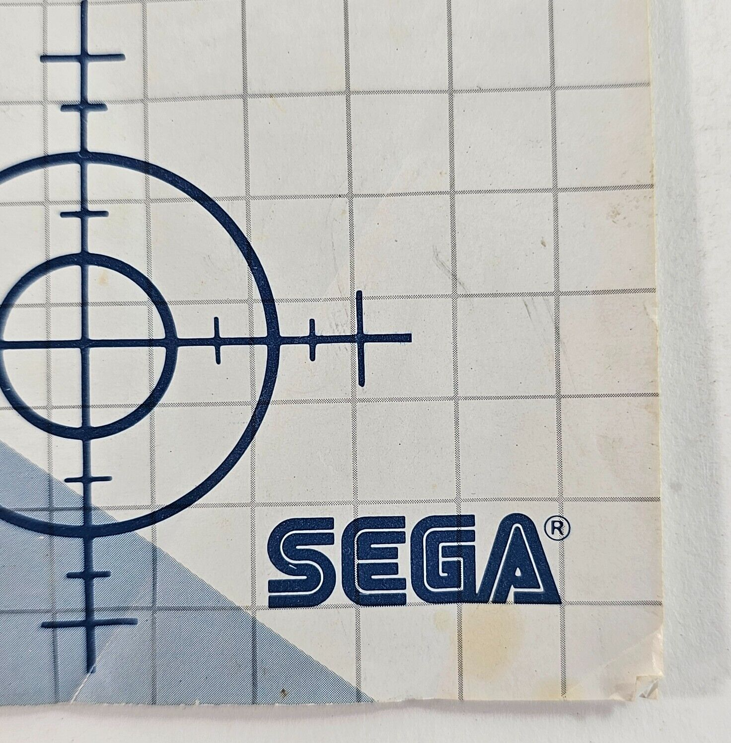 F-16 Fighting Falcon (Sega Master System, 1986) Game Card, Case, Manual - Tested