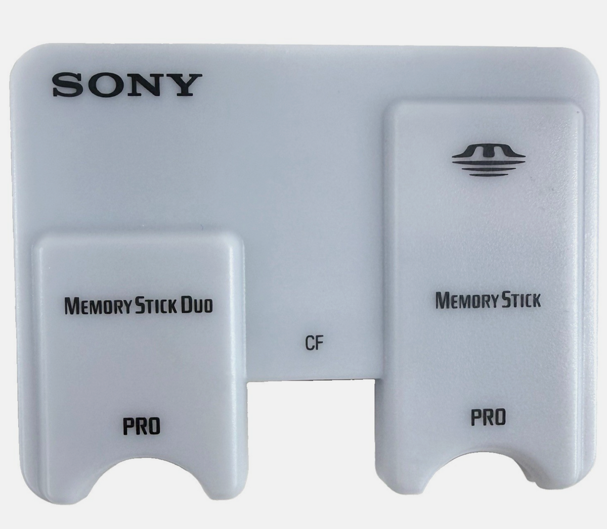 Sony Multi Slot USB Reader/Writer MSAC-USM1 with Memory Card + Adapter - Tested