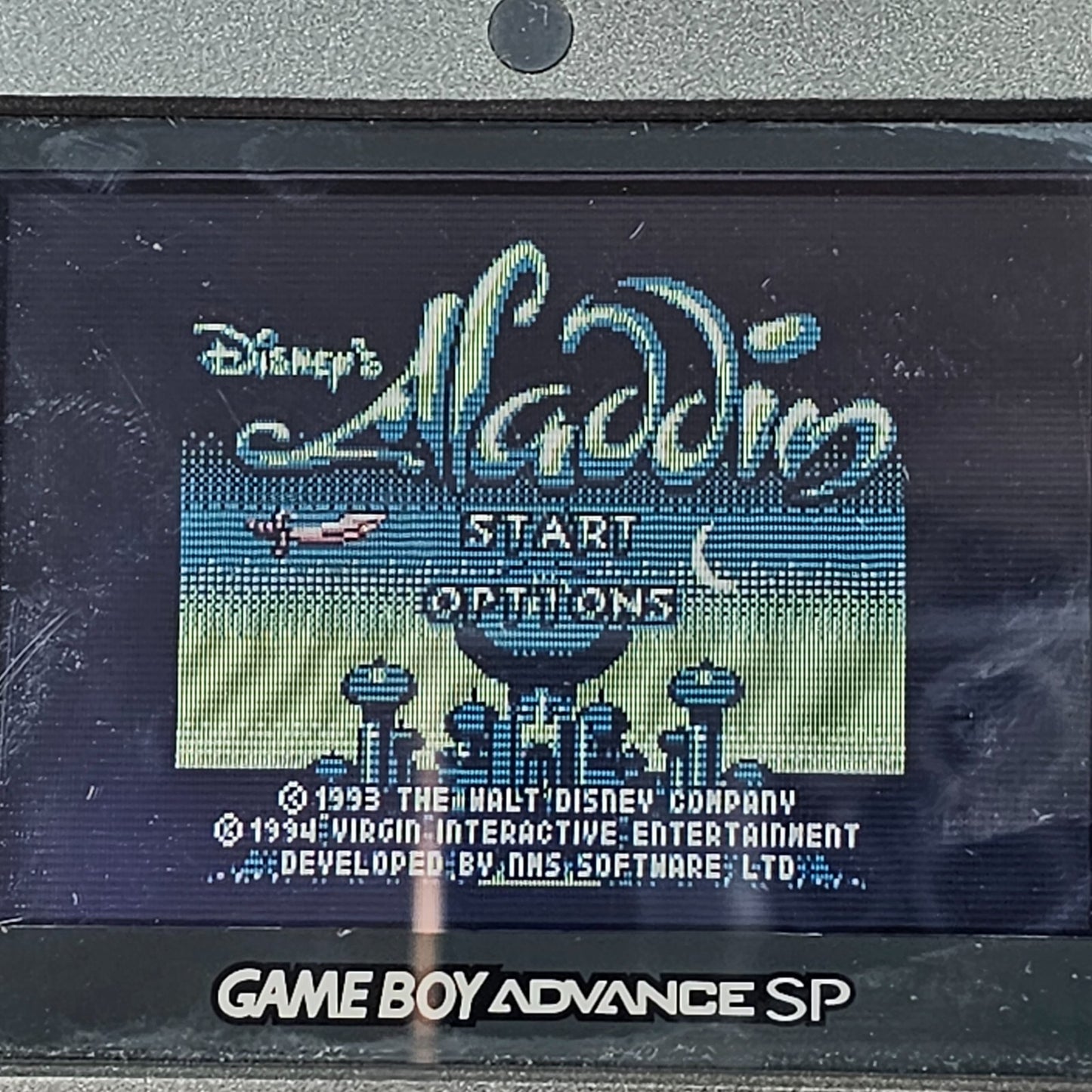 Disney's Aladdin (Nintendo GameBoy, 1994) Game Box Manual Inserts - Tested