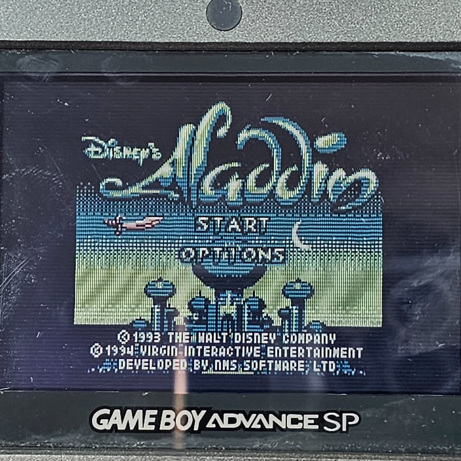 Disney's Aladdin (Nintendo GameBoy, 1994) Game Box Manual Inserts - Tested