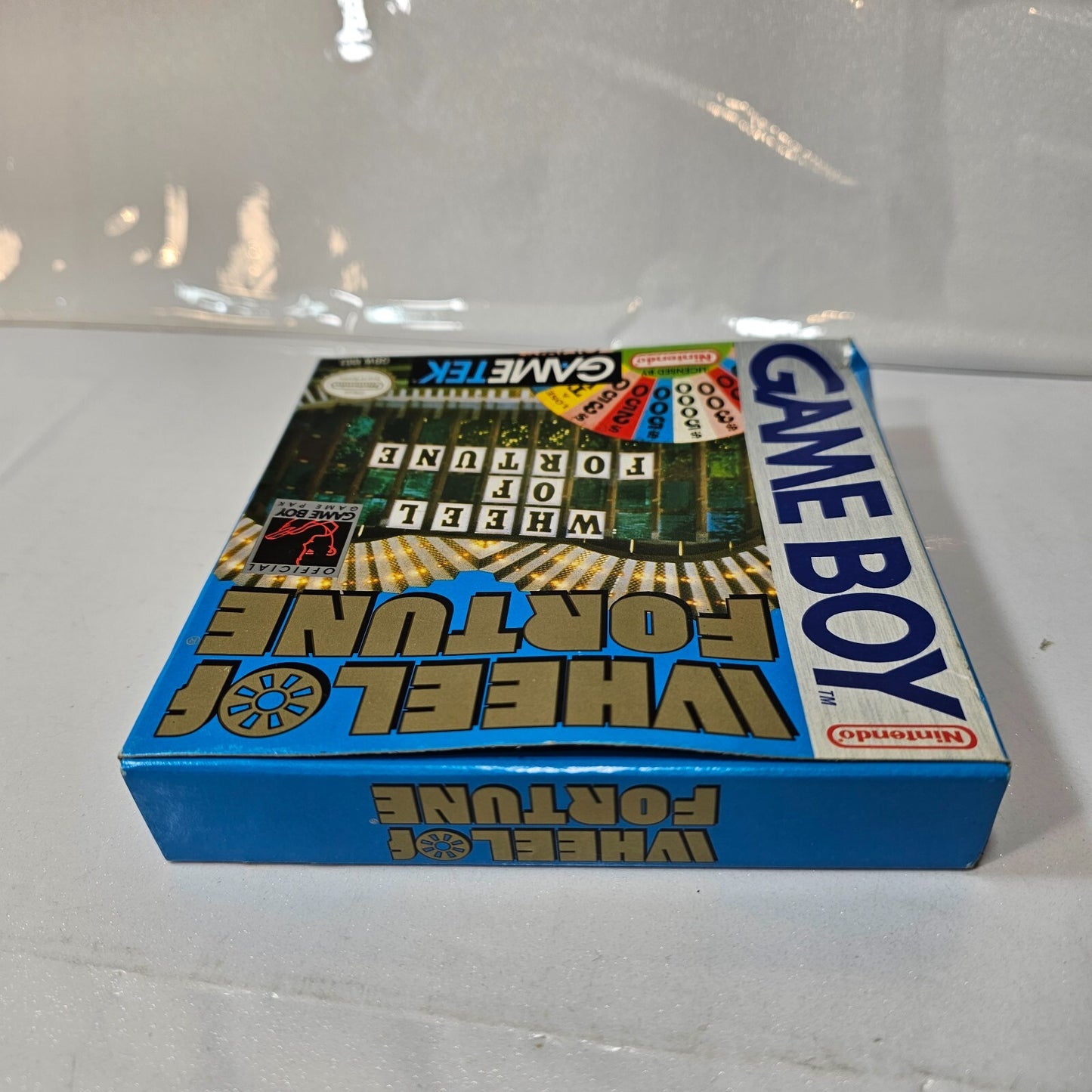 Wheel of Fortune (Nintendo Gameboy, 1990) CIB Game Box Manual Inserts
