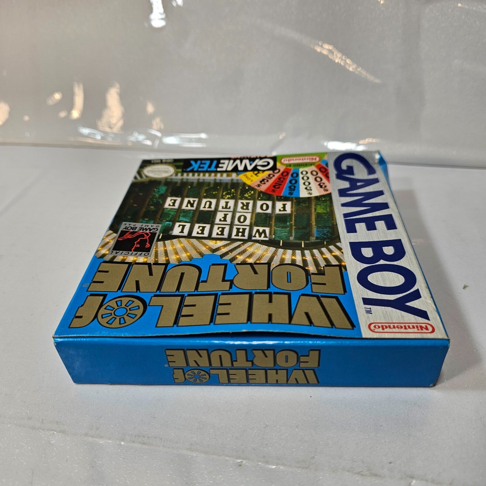 Wheel of Fortune (Nintendo Gameboy, 1990) CIB Game Box Manual Inserts