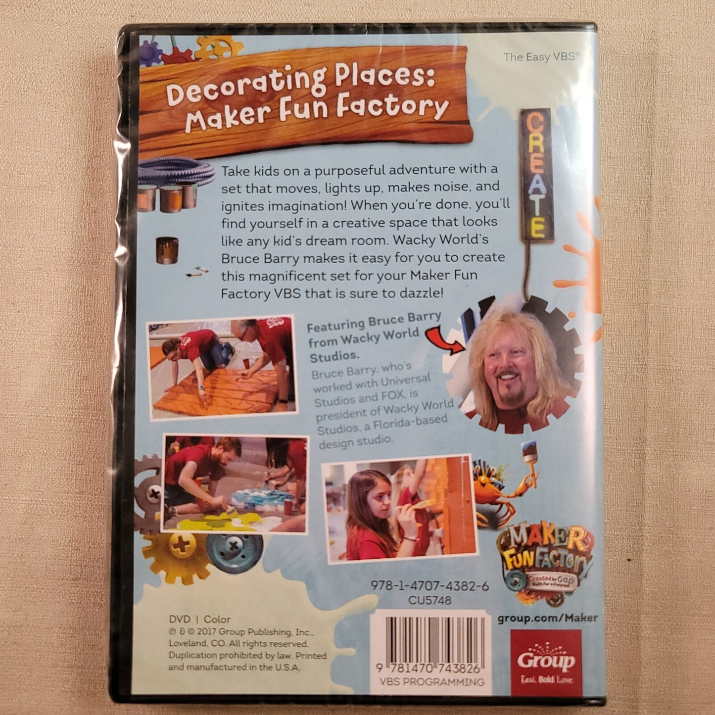 DECORATING PLACES: MAKER FUN FACTORY DVD New