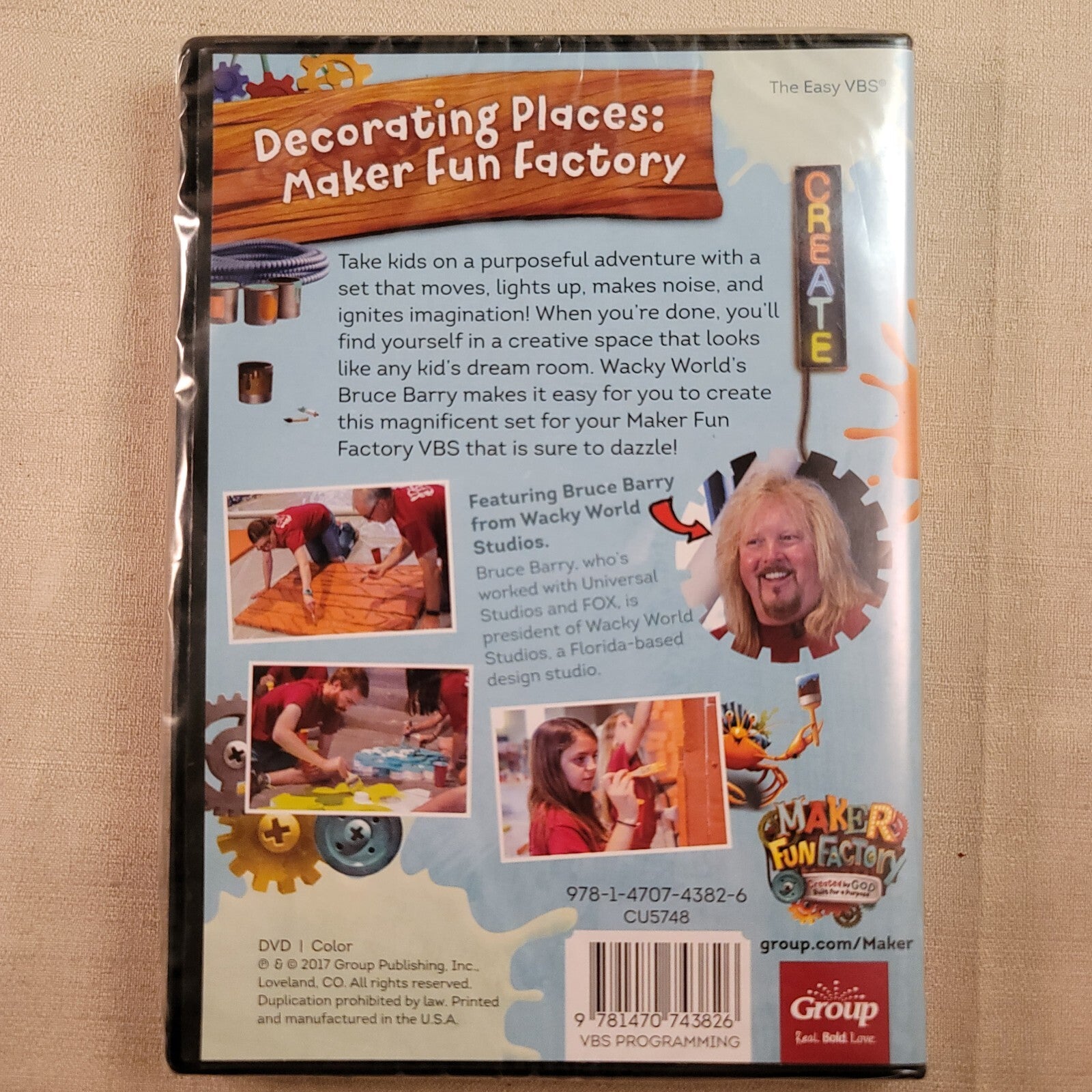 DECORATING PLACES: MAKER FUN FACTORY DVD New